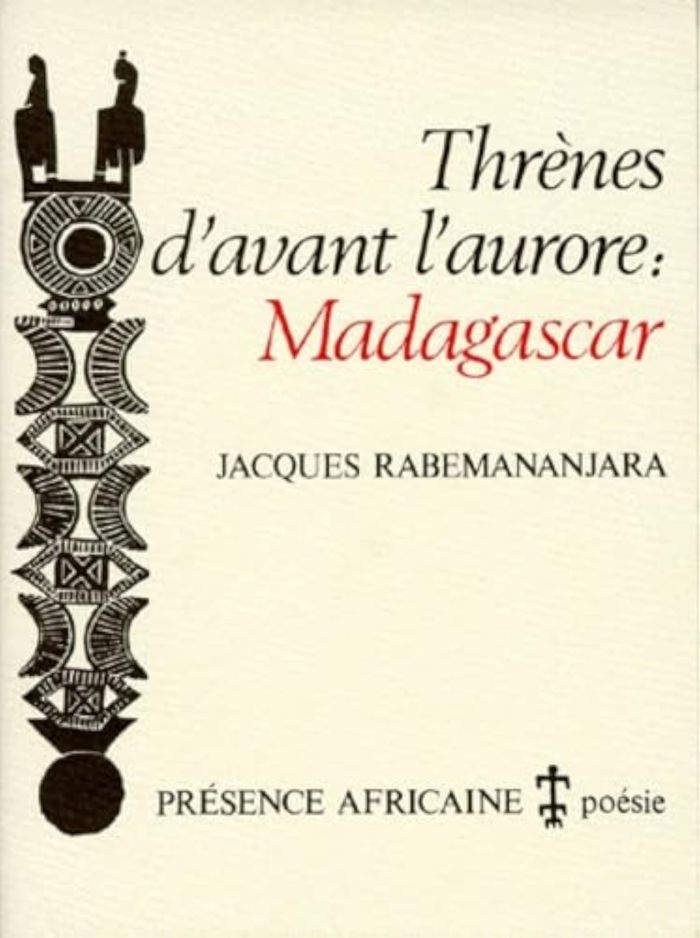 Couverture du livre « THRENES D'AVANT L'AURORE » de Rabemananjara Jacque, librairie Les Contes Infusés à Corte