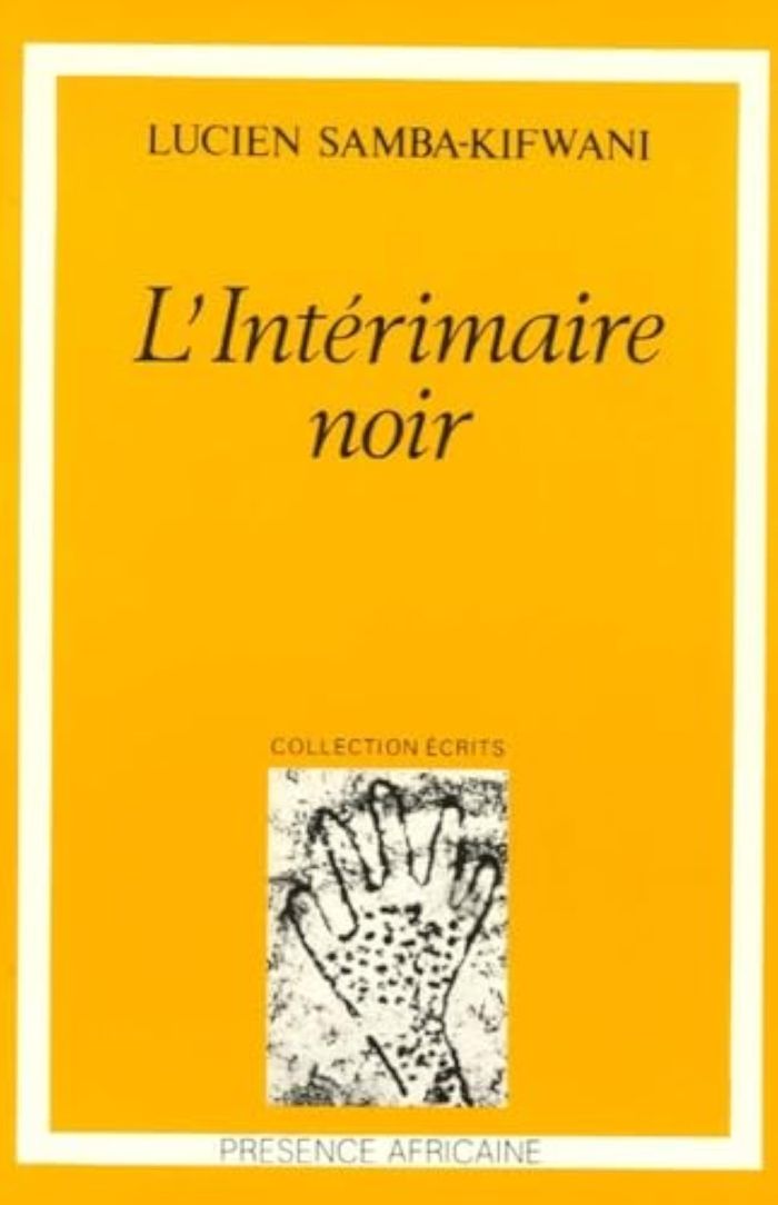 Couverture du livre « L'INTERIMAIRE NOIR », librairie Les Contes Infusés à Corte