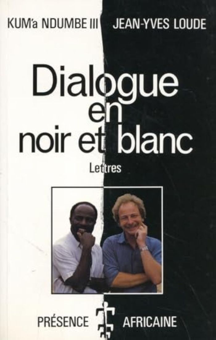 Couverture du livre « DIALOGUE EN NOIR ET BLANC », librairie Les Contes Infusés à Corte