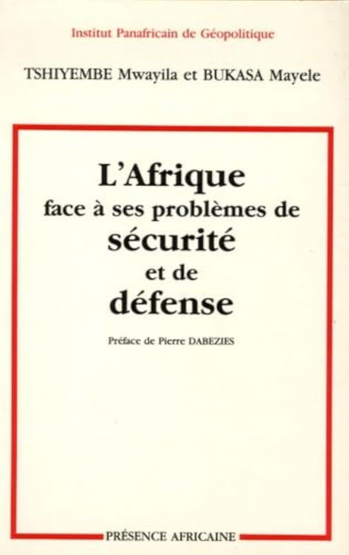 Couverture du livre « L'AFRIQUE FACE A SES PROBLEMES DE SECURITE ET DE DEFENSE », librairie Les Contes Infusés à Corte