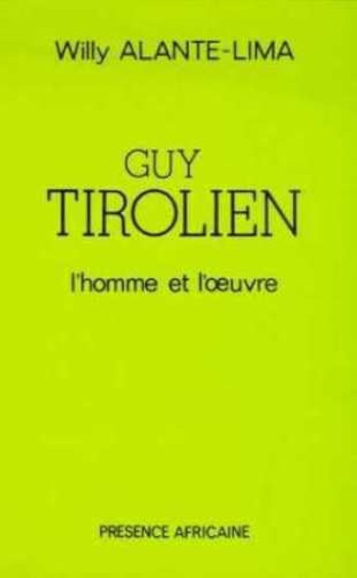Couverture du livre « GUY TIROLIEN, L'HOMME ET L'OEUVRE », librairie Les Contes Infusés à Corte