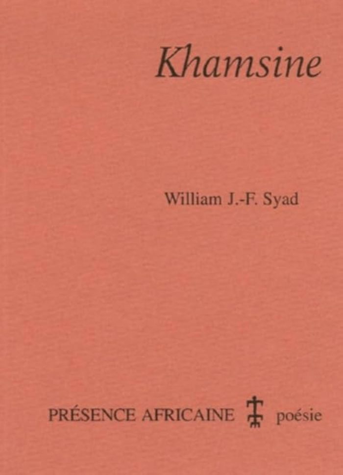 Couverture du livre « KHAMSINE » de William (dj) Syad, librairie Les Contes Infusés à Corte