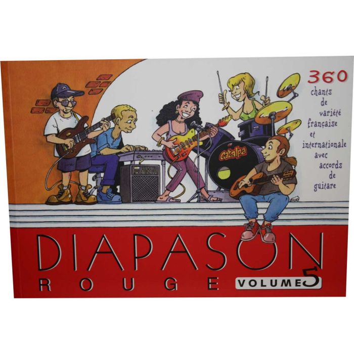 Couverture du livre « DIAPASON ROUGE - VOLUME 5 » de Collectif, librairie Les Contes Infusés à Corte