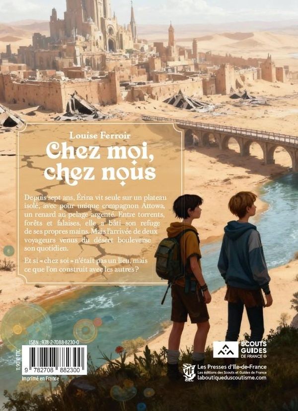 Quatrième de couverture de « Chez moi, chez nous »