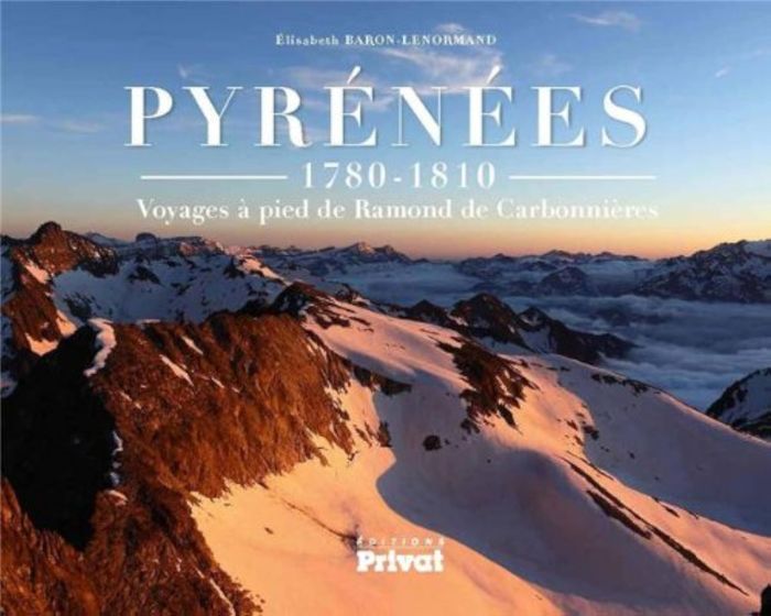 Couverture du livre « PYRENEES DESSINS ET CROQUIS D'UN SAVANT VOYAGEUR » de Baron-Lenormand, librairie Les Contes Infusés à Corte