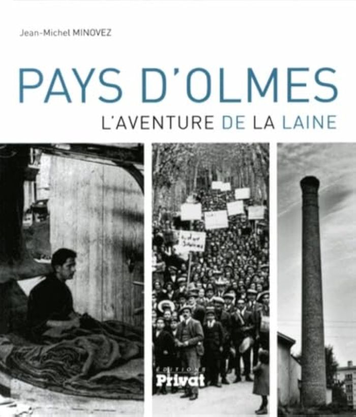Couverture du livre « PAYS D'OLMES - L'AVENTURE DE LA LAINE » de Jean-Mi Minovez, librairie Les Contes Infusés à Corte