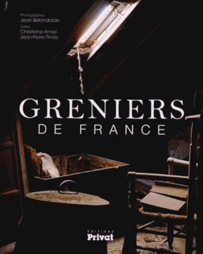 Couverture du livre « GRENIERS DES FRANCE » de Jean Belondrade, librairie Les Contes Infusés à Corte