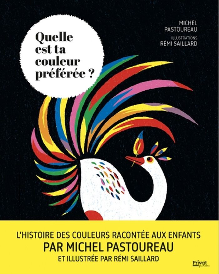 Couverture du livre « Quelle est ta couleur préférée ? » de Michel Pastoureau, librairie Les Contes Infusés à Corte
