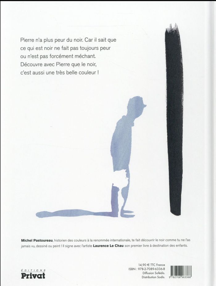Quatrième de couverture de « Pierre n'a plus peur du noir »