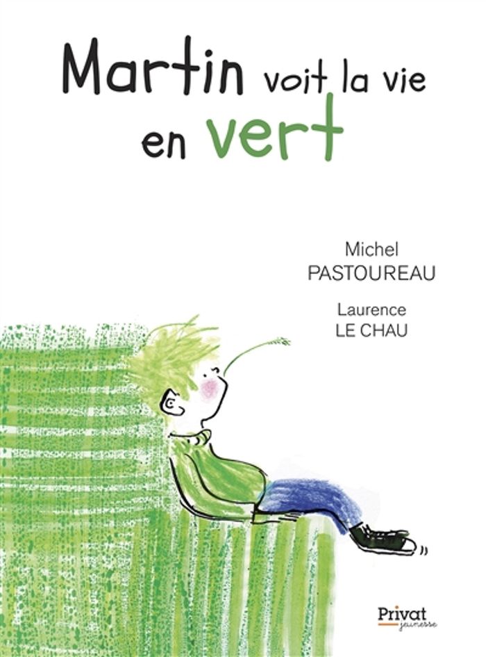 Couverture du livre « Martin voit la vie en vert », librairie Les Contes Infusés à Corte