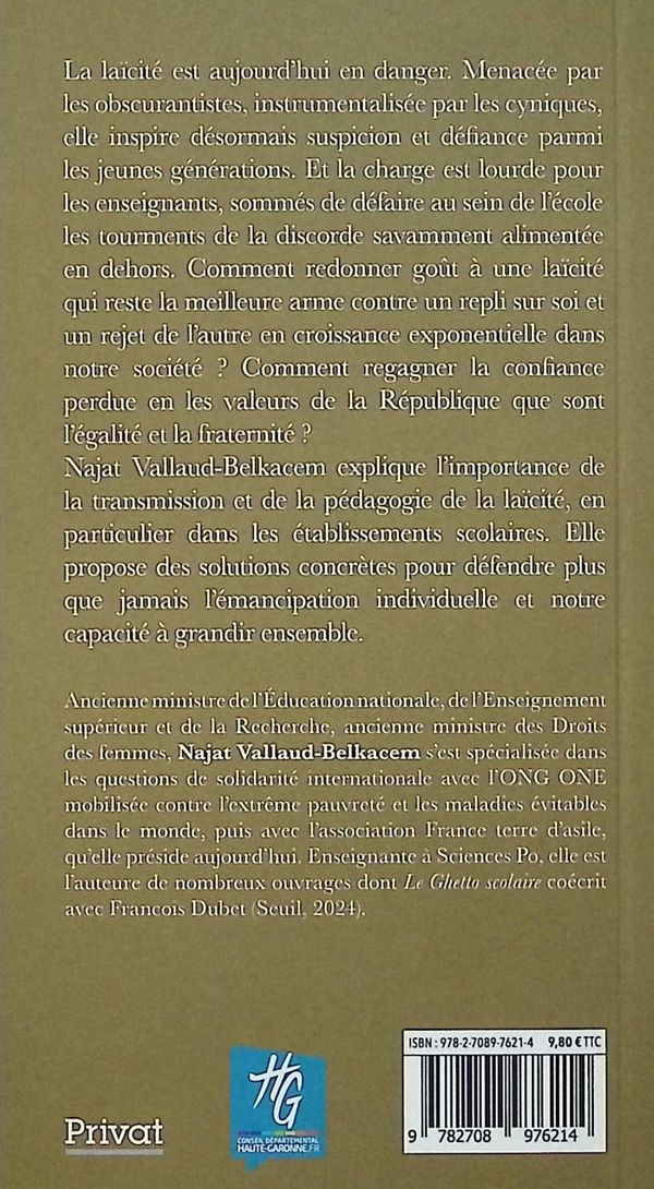 Quatrième de couverture de « Éducation, un chemin d'émancipation »