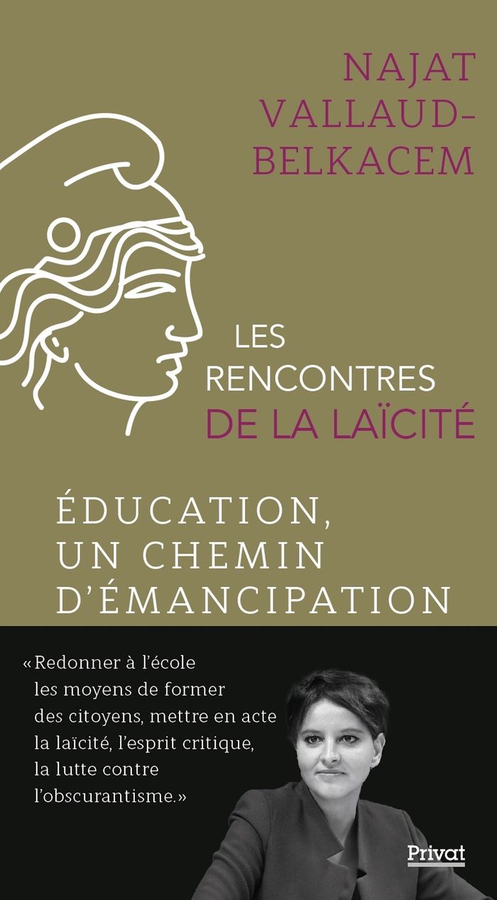 Couverture du livre « Éducation, un chemin d'émancipation » de Najat Vallaud-Belkacem, librairie Les Contes Infusés à Corte