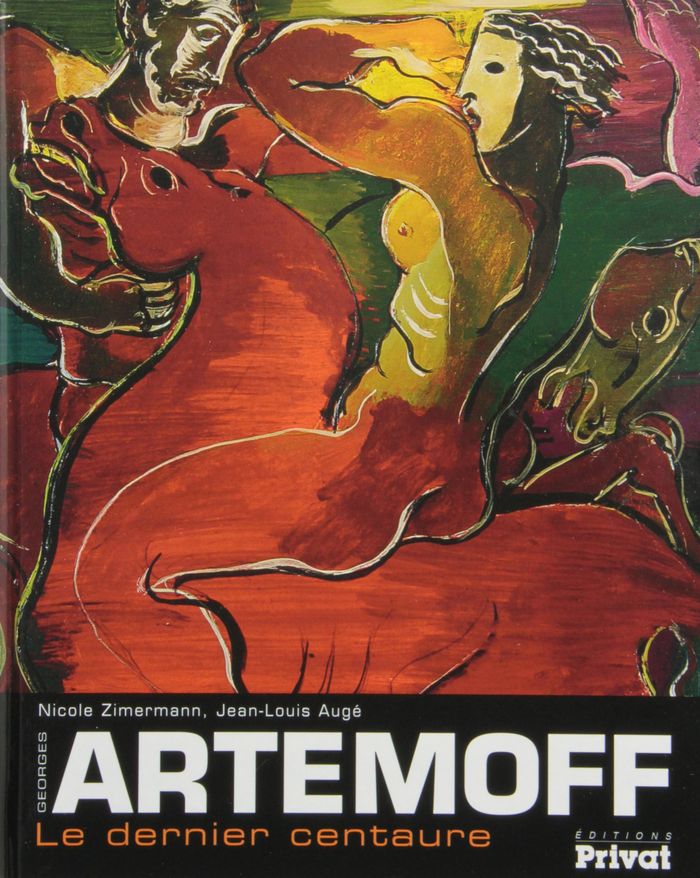 Couverture du livre « ARTEMOFF, LE DERNIER CENTAURE » de Auge, Zimermann, librairie Les Contes Infusés à Corte