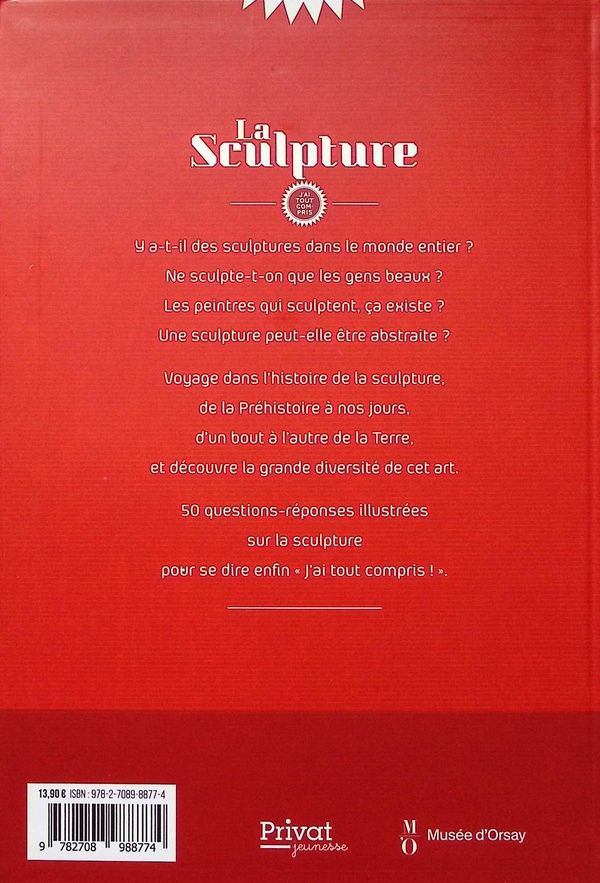 Quatrième de couverture de « La sculpture »