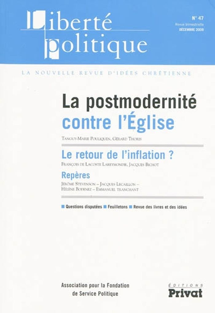 Couverture du livre « LIBERTE POLITIQUE N47 DEC2009 » de Collectif, librairie Les Contes Infusés à Corte