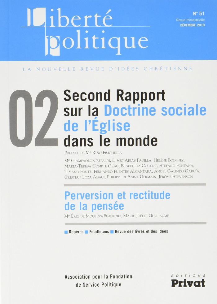 Couverture du livre « LIBERTE POLITIQUE N51 » de Collectif, librairie Les Contes Infusés à Corte