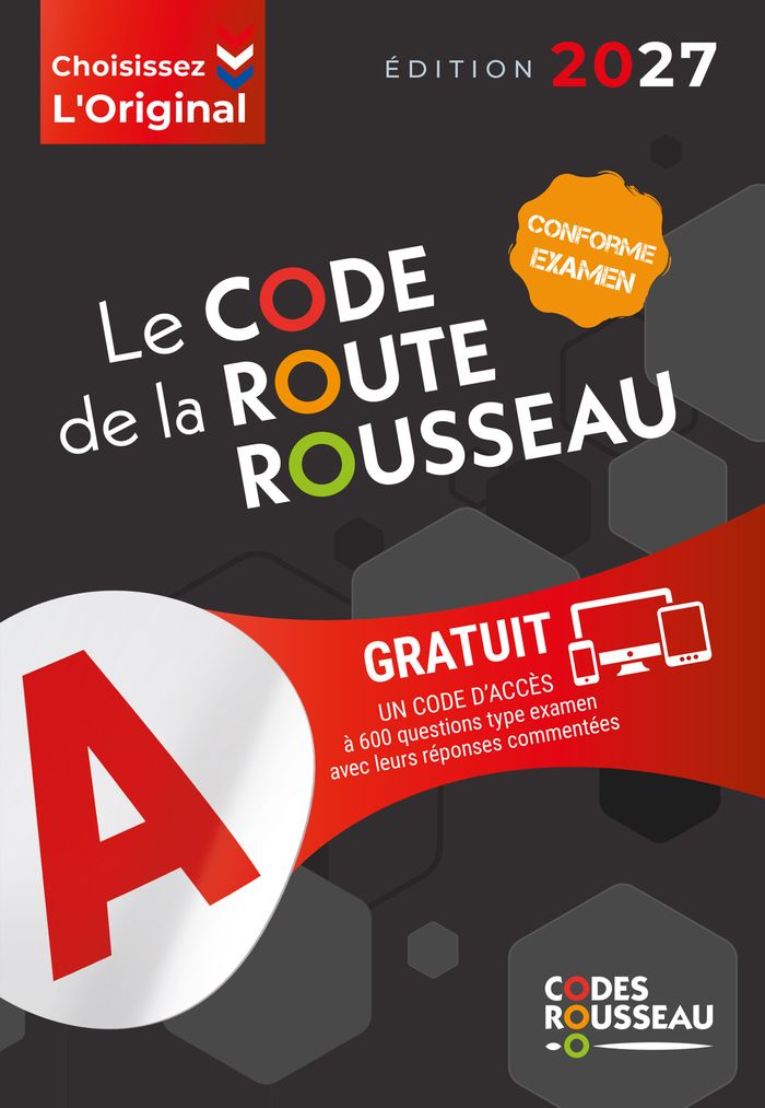 Couverture du livre « CODE ROUSSEAU DE LA ROUTE B 2027 », librairie Les Contes Infusés à Corte