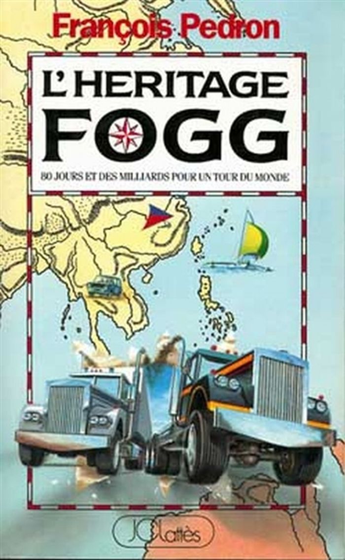 Couverture du livre « L'HERITAGE FOGG » de Francois Pedron, librairie Les Contes Infusés à Corte