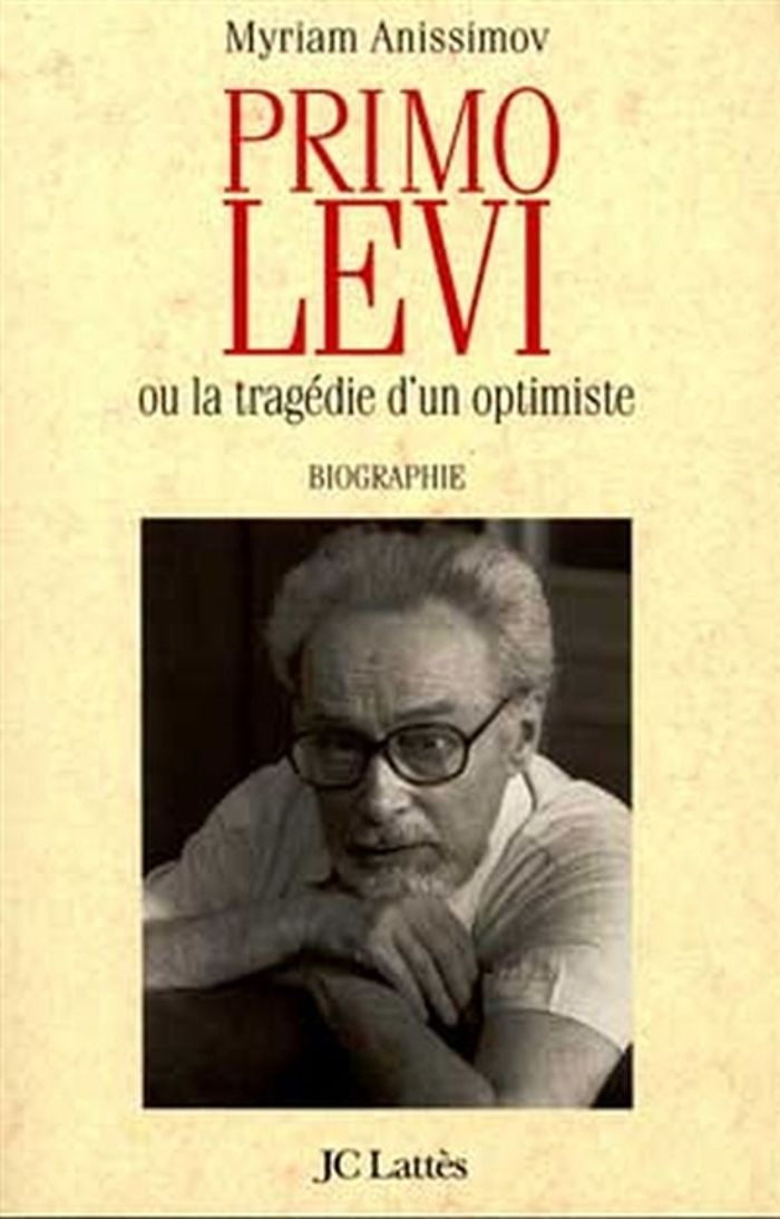 Couverture du livre « PRIMO LEVI - OU LA TRAGEDIE D'UN OPTIMISTE », librairie Les Contes Infusés à Corte
