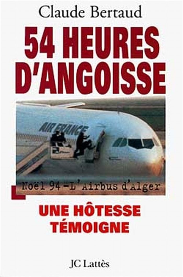 Couverture du livre « 54 HEURES D'ANGOISSE » de Claude Bertaud, librairie Les Contes Infusés à Corte
