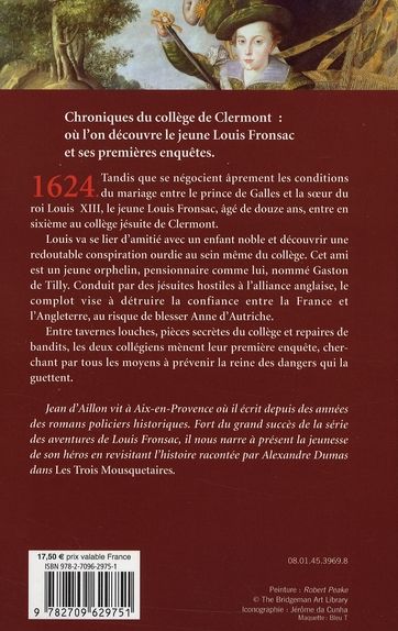 Quatrième de couverture de « Les ferrets de la reine : roman »