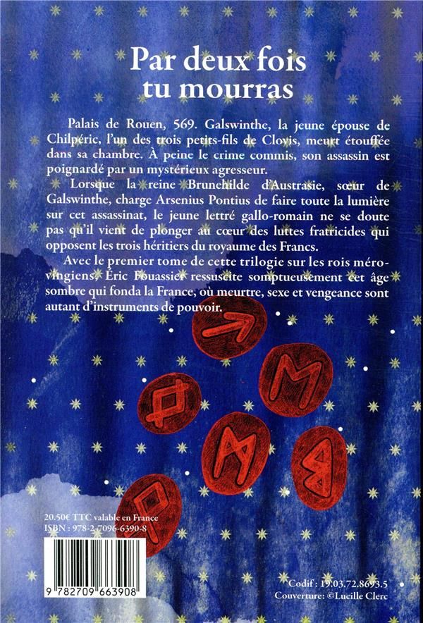 Quatrième de couverture de « Par deux fois tu mourras : roman »