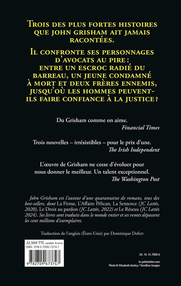 Quatrième de couverture de « Les adversaires : roman »
