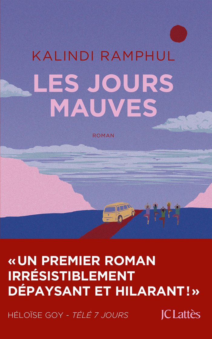 Couverture du livre « Les jours mauves : roman » de Kalindi Ramphul, librairie Les Contes Infusés à Corte