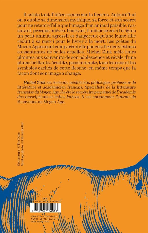 Quatrième de couverture de « Quand j'étais licorne »
