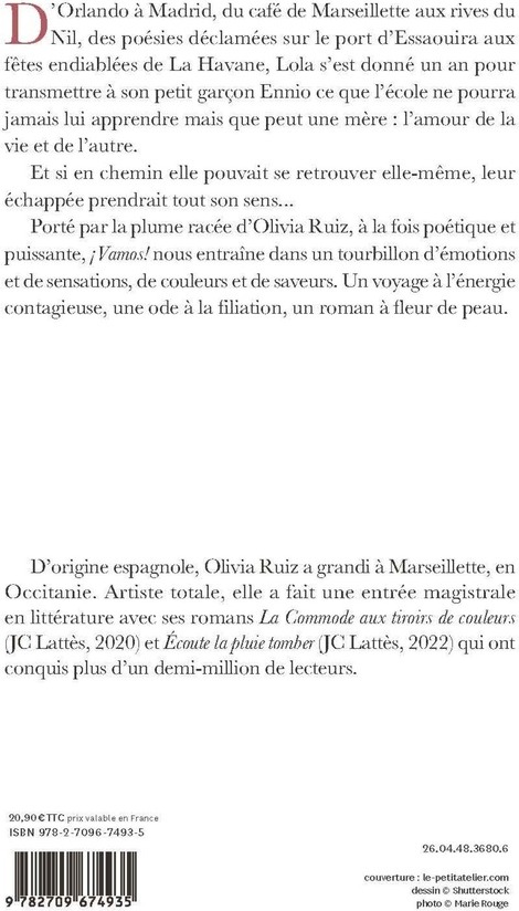 Quatrième de couverture de « VAMOS »