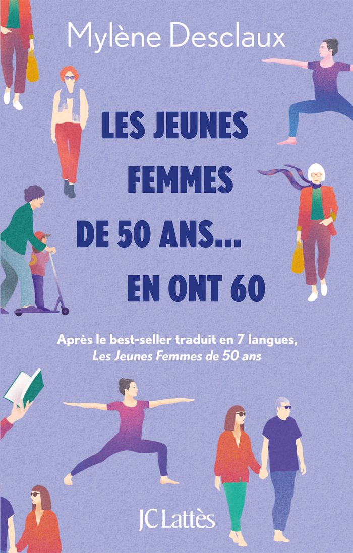 Couverture du livre « Les jeunes femmes de 50 ans en ont 60 », librairie Les Contes Infusés à Corte