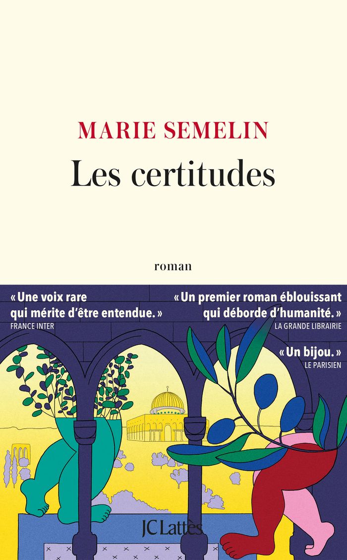 Couverture du livre « Les certitudes : roman », librairie Les Contes Infusés à Corte