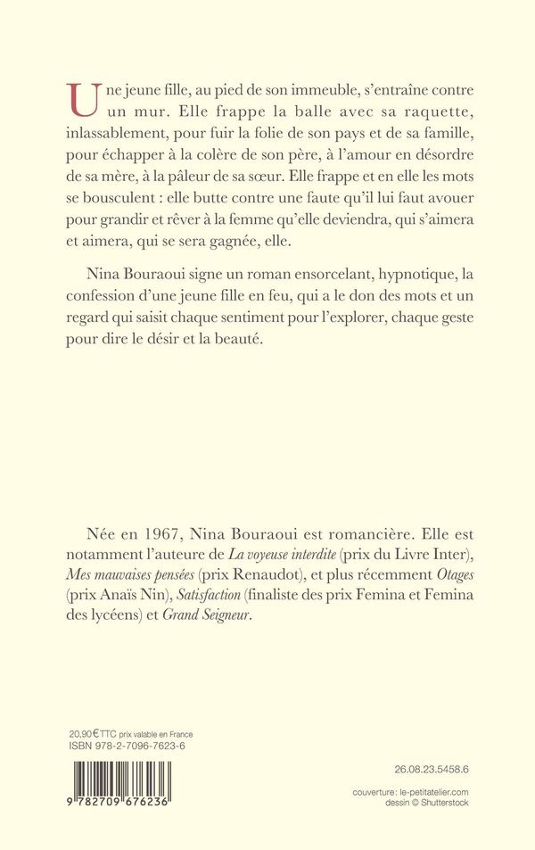 Quatrième de couverture de « CHAMPIONNE »