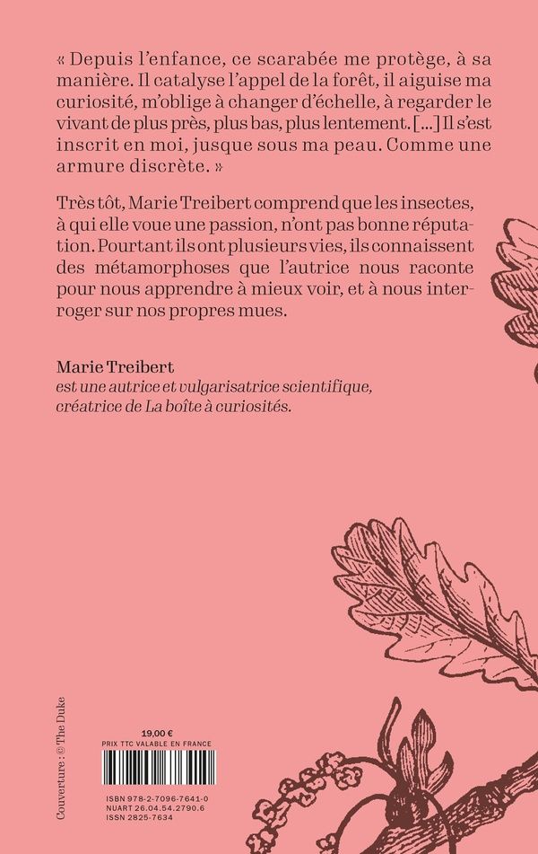 Quatrième de couverture de « Le scarabée volant »