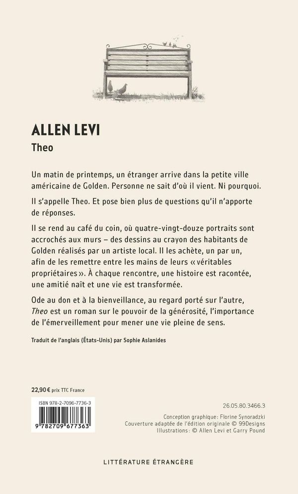 Quatrième de couverture de « THEO »