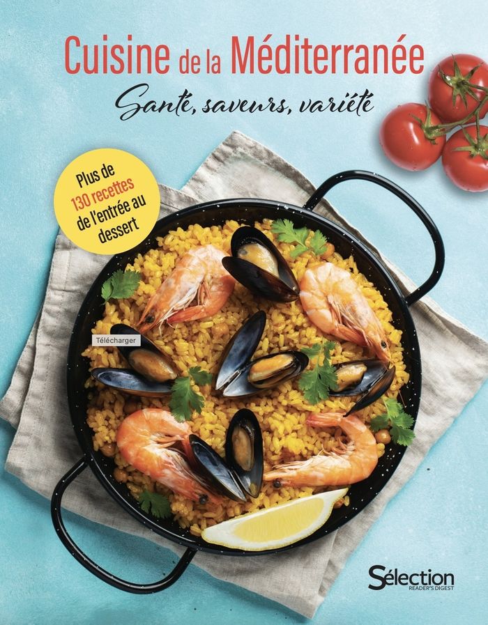 Couverture du livre « Cuisine de la Méditerranée : santé, saveurs, variété » de Collectif, librairie Les Contes Infusés à Corte