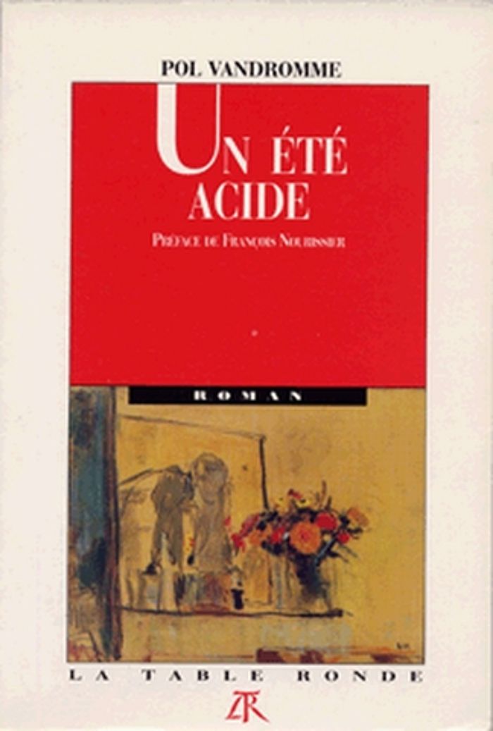 Couverture du livre « UN ETE ACIDE » de Vandromme/nourissier, librairie Les Contes Infusés à Corte