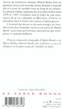 Quatrième de couverture de « PORTOBELLO ROAD ET AUTRES NOUVELLES »