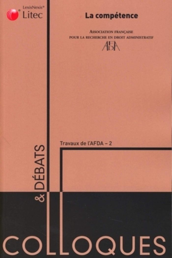 Couverture du livre « LA COMPETENCE » de Afda, librairie Les Contes Infusés à Corte