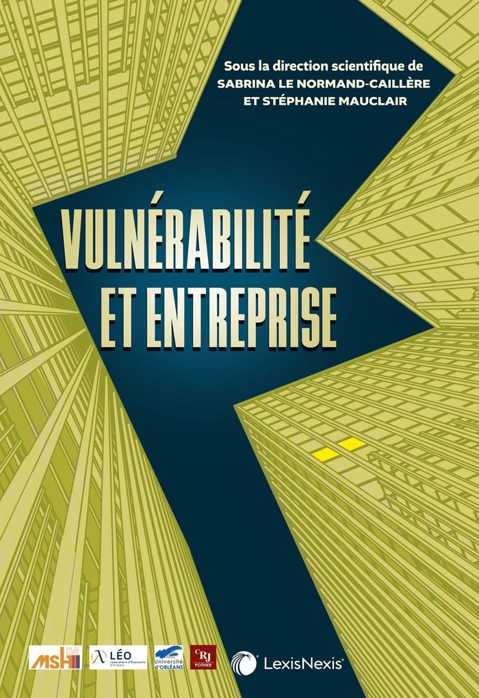 Couverture du livre « VULNERABILITE ET ENTREPRISE » de Normand-Caillere Le, librairie Les Contes Infusés à Corte