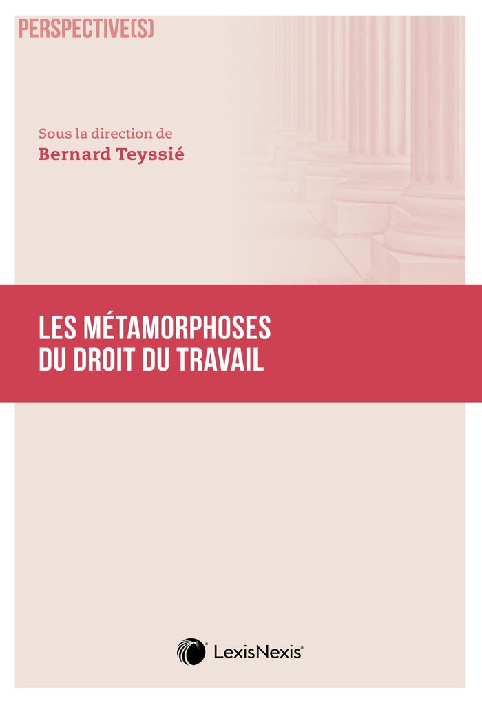 Couverture du livre « Les métamorphoses du droit du travail », librairie Les Contes Infusés à Corte