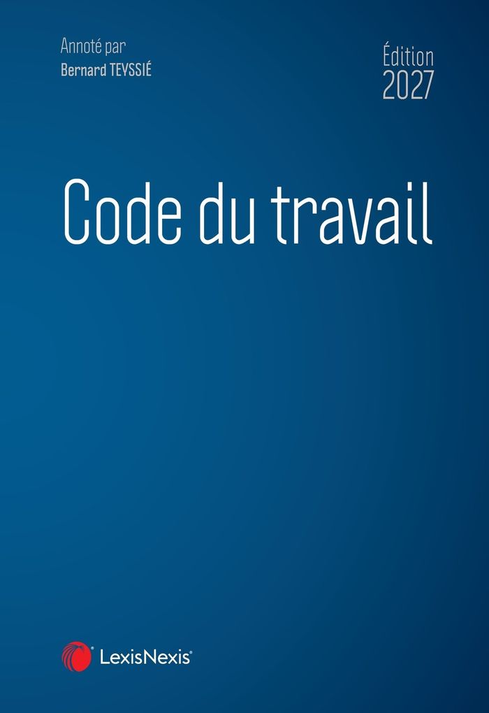 Couverture du livre « CODE DU TRAVAIL 2027 », librairie Les Contes Infusés à Corte