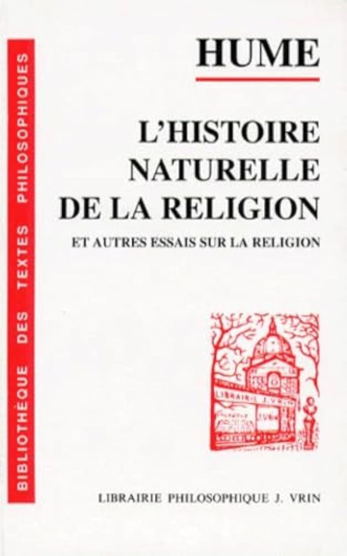 Couverture du livre « L'HISTOIRE NATURELLE DE LA RELIGION ET AUTRES ESSAIS SUR LA RELIGION » de David Hume, librairie Les Contes Infusés à Corte