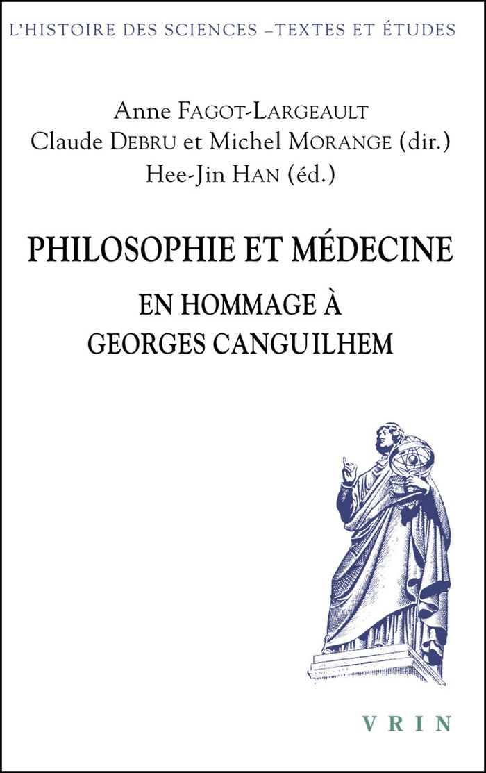 Couverture du livre « PHILOSOPHIE ET MEDECINE - EN HOMMAGE A GEORGES CANGUILHEM » de Barbara/benmakhlouf, librairie Les Contes Infusés à Corte