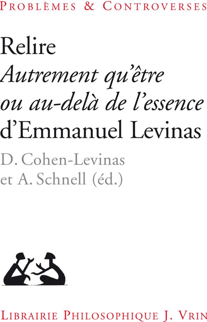 Couverture du livre « RELIRE AUTREMENT QU'ETRE OU AU-DELA DE L'ESSENCE » de Bancalari/benoist, librairie Les Contes Infusés à Corte