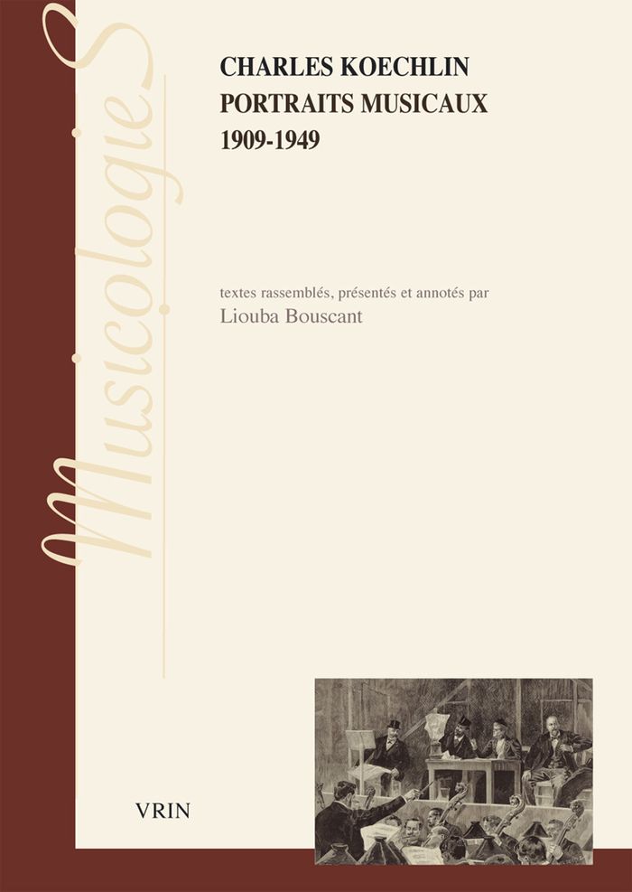 Couverture du livre « Portraits musicaux : 1909-1949 » de Charles Koechlin, librairie Les Contes Infusés à Corte