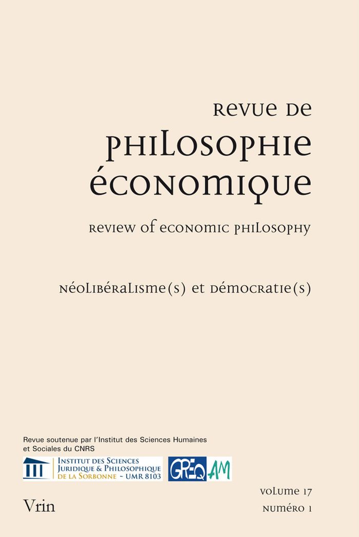 Couverture du livre « NOELIBERALISME(S) ET DEMOCRATIE(S) » de Audier/campagnolo, librairie Les Contes Infusés à Corte