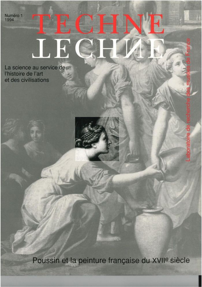 Couverture du livre « TECHNE, N  1/1994 » de Mathilde Bellaigue, librairie Les Contes Infusés à Corte