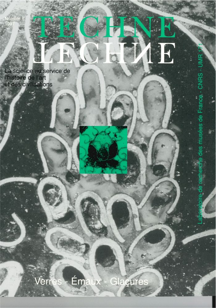 Couverture du livre « TECHNE, N  6/1997 » de Mathilde Bellaigue, librairie Les Contes Infusés à Corte