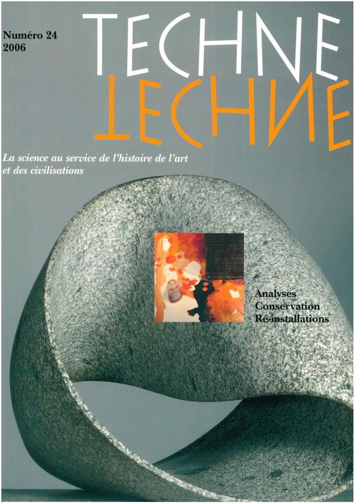 Couverture du livre « TECHNE, N  24/2006 » de Michel Menu, librairie Les Contes Infusés à Corte